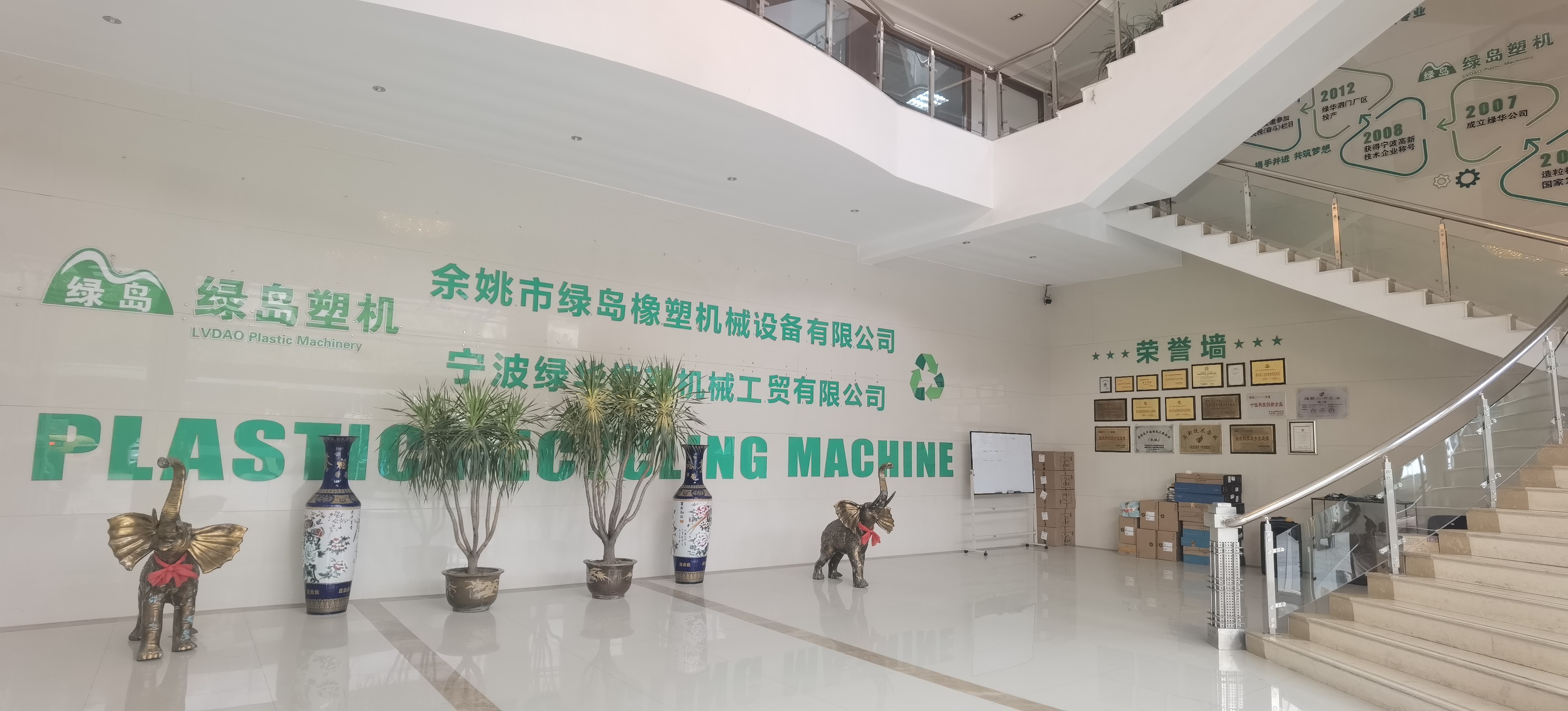 China NINGBO LVHUA PLASTIC &amp; RUBBER MACHINERY INDUSTRIAL TRADE CO.,LTD. Bedrijfsprofiel