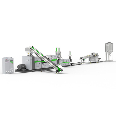 300kg/H-Ce in twee stappen ISO 130mm Plastic Recyclingsmachine