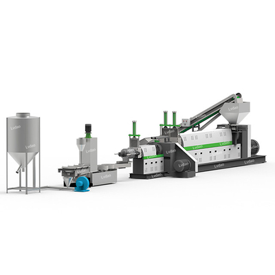 De harde Schrootafval Recyclingsmachine Plastic Machines ISO9001 van de Recyclingsinstallatie