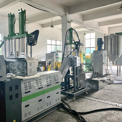 PE Waterring hot cutting pelletizing machine Aangepaste Kleur