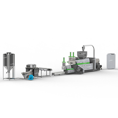 De hoge de Film van het Outputafval Plastic Lijn van de Recyclings Korrelende Machine